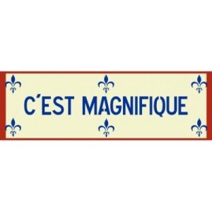 C'est Magnifique - The Artful Stencil