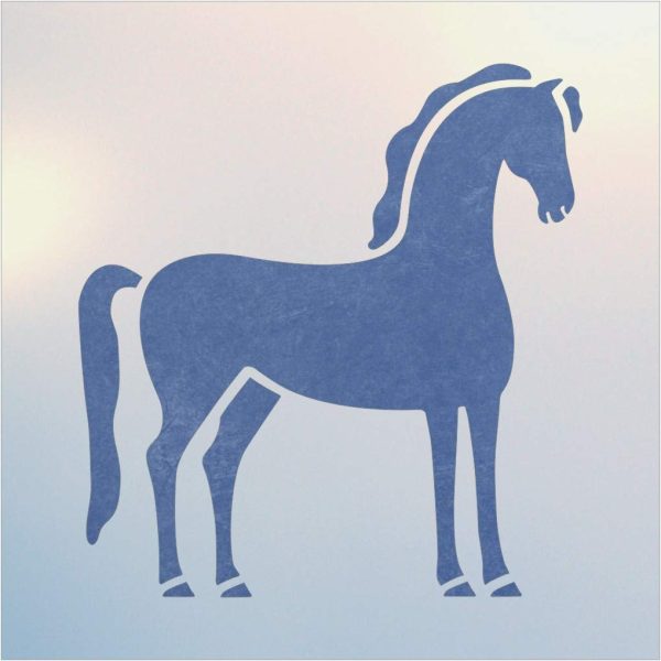 Lovely Horse Stencil Template - The Artful Stencil