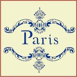 Paris Frame Stencil Template - The Artful Stencil