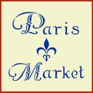 Paris Market Stencil Template - The Artful Stencil
