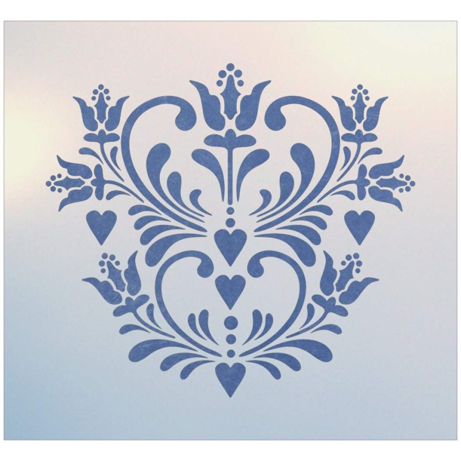 Heart Stencil, Reusable Mylar Craft Stencil For Painting, 106