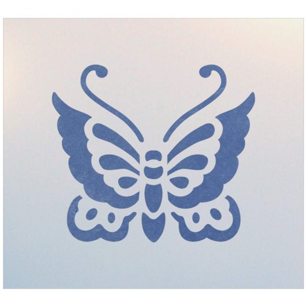 Asian Butterfly 1 Stencil - The Artful Stencil