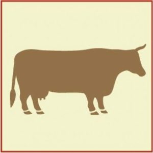 Cow Country Stencil Template - The Artful Stencil