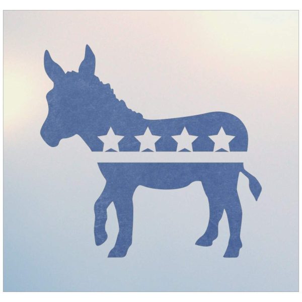 Democrat Donkey Stencil Template - The Artful Stencil