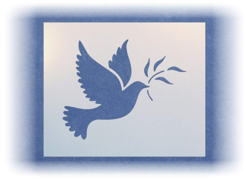 Dove Bird Stencil Template | The Artful Stencil