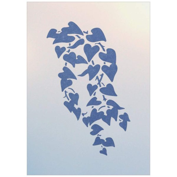 Philodendron leaves stencil - The Artful Stencil