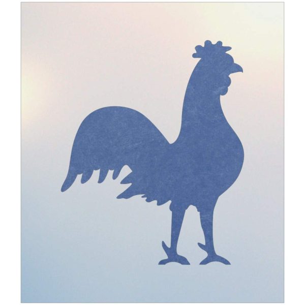 Rooster Country Stencil Template - The Artful Stencil