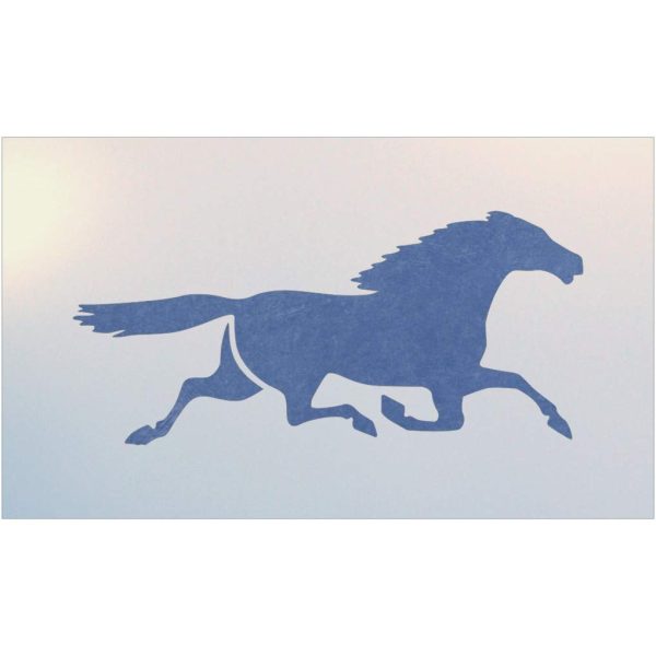 Running Horse Stencil Template - The Artful Stencil