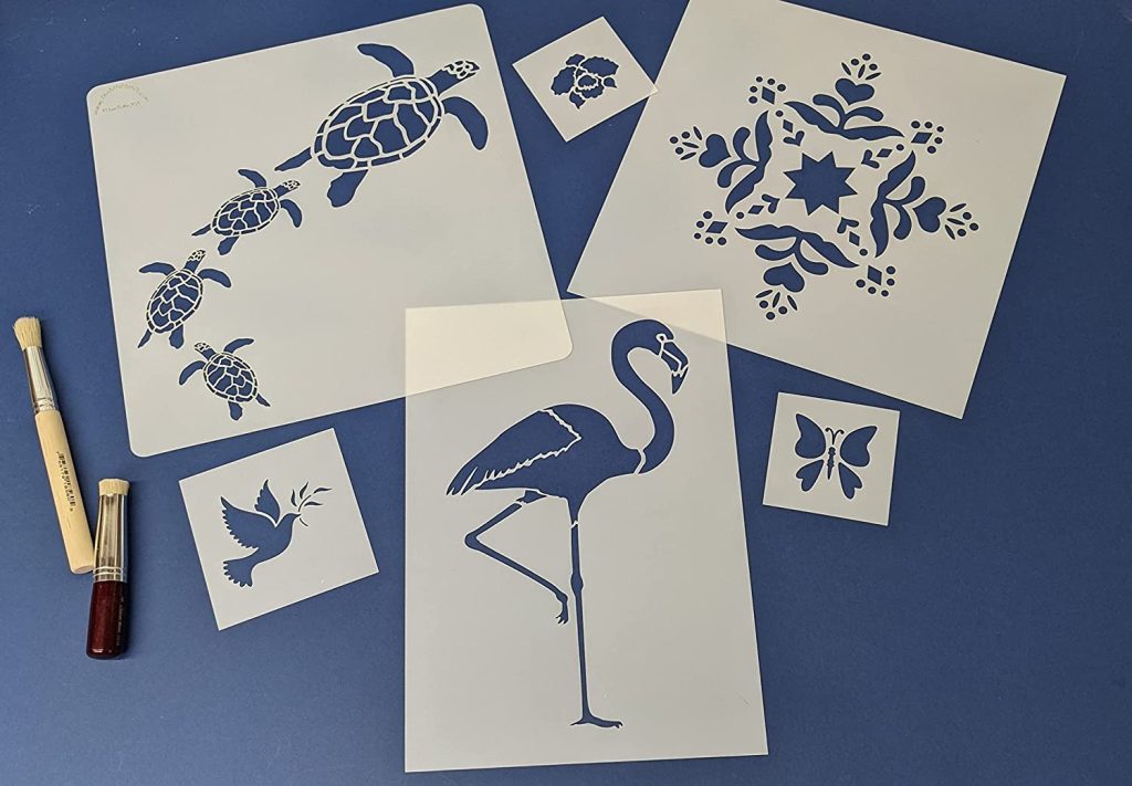 Asian Butterfly 3 Stencil The Artful Stencil