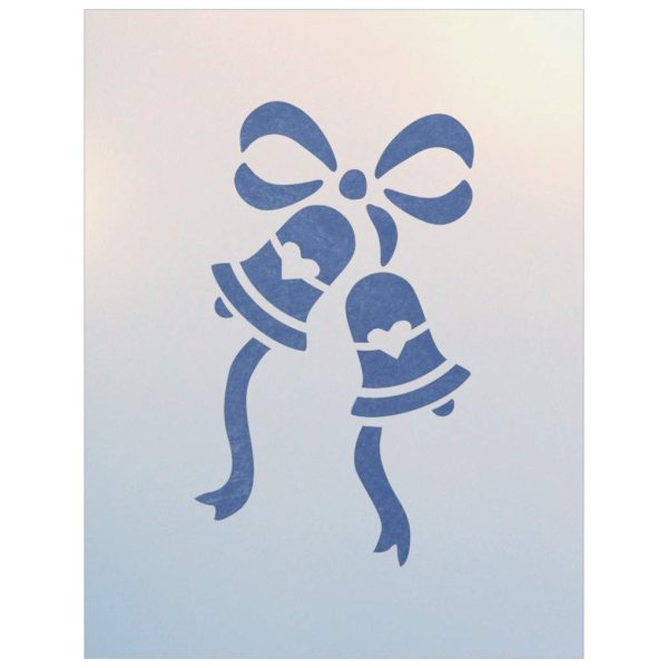 Wedding Bells & Bow Stencil - The Artful Stencil