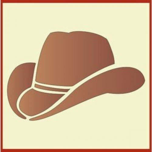Western Cowboy Hat Stencil - The Artful Stencil