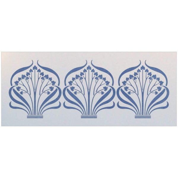 Art Nouveau Border 3- Artful Stencil