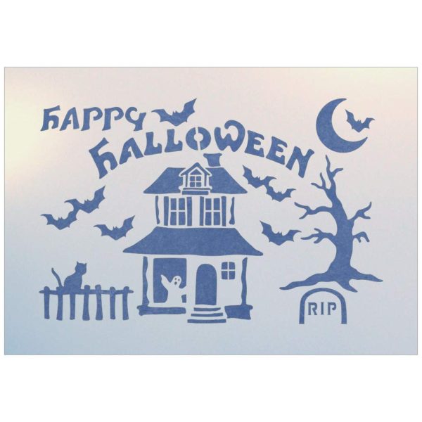 Happy Halloween 2 Stencil - The Artful Stencil