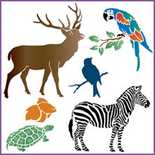 Wildlife Animal Stencils