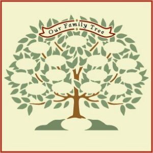 Family Tree Stencils