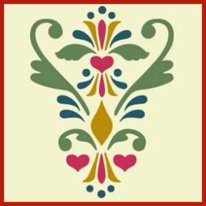 Rosemaling Pattern 10
