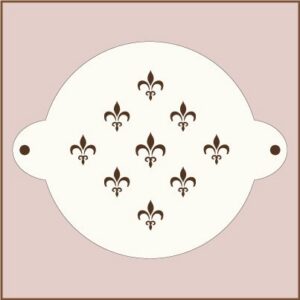 Fleur De Lis 2 Cake 
