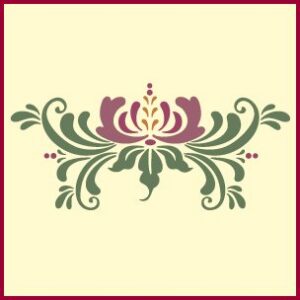 Rosemaling Pattern 17