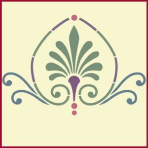 Art Nouveau 10 Stencil