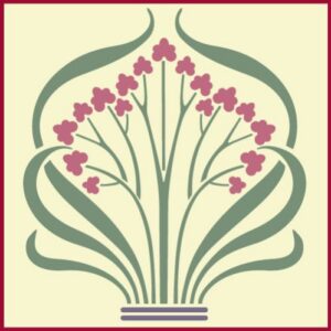 Art Nouveau 3 Stencil