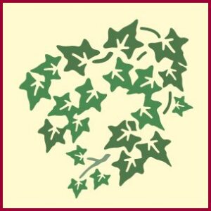 Ivy Corner Stencil