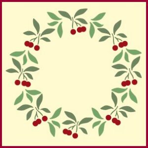 Cherry Wreath