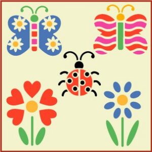 Children's Butterfly Set