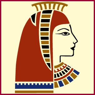 Egyptian Goddess Stencil