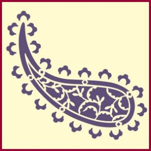 Paisley 1 Stencil