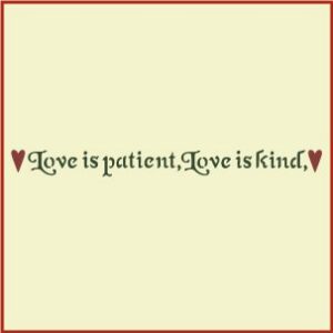 Love is Patient