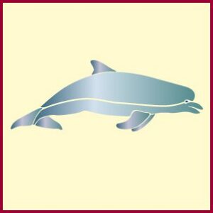 Dolphin Stencil