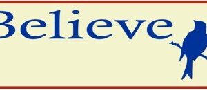 Believe Stencil