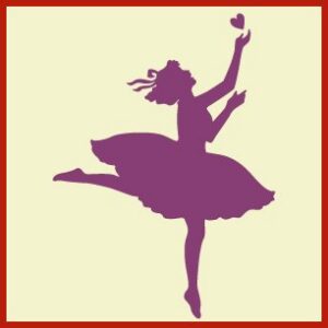 Silhouette dancer