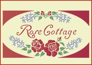 Victorian Rose Cottage Sign
