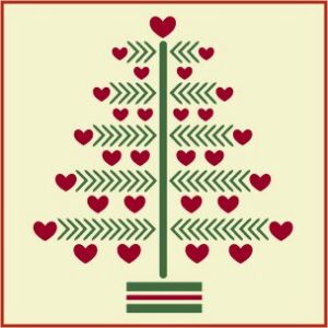 Christmas Tree Stencil 1