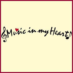 Music In My Heart Stencil