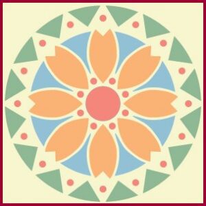 Flower Circle 10