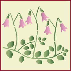 Linnea Flower Stencil