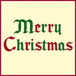 Merry Christmas 1