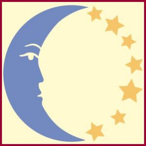 Moon Stencil