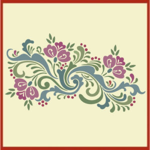 Rosemaling Pattern 21