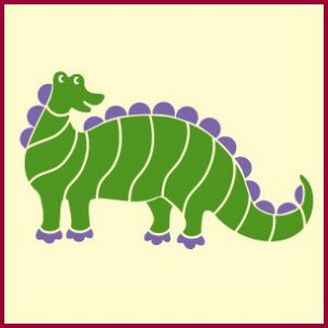 Dinosaur Stencil 1
