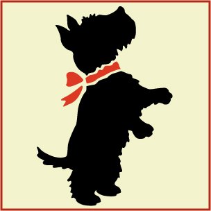Scotty Pup 1 Stencil