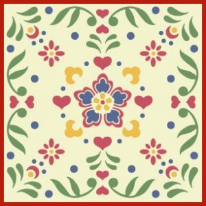 Rosemaling Pattern 2
